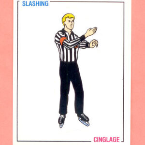 1988 PANINI #393- Slashing
