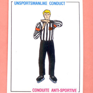 1988 PANINI #394-Unsportsmanlike Conduct