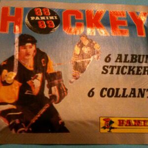 1988 Panini Unopened (with 6 stickers inside) NHL sticker pack