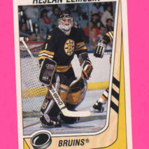 1989 PANINI #195-Rejean Lemelin