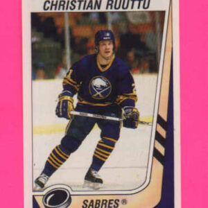 1989 PANINI #207-Christian Ruuttu