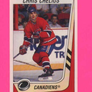 1989 PANINI #237-Chris Chelios