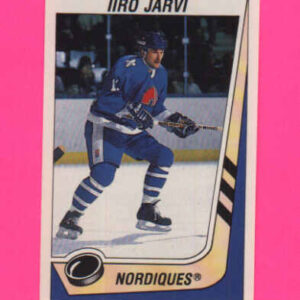1989 PANINI #329-Iiro Jarvi