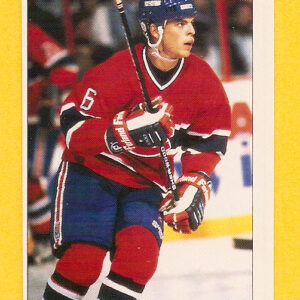 1991 PANINI Super #6-Russ Courtnall