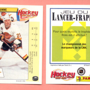 1992 PANINI French #36-Jyrki Lumme