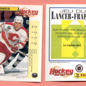 1992 PANINI French #44-Paul Ranheim