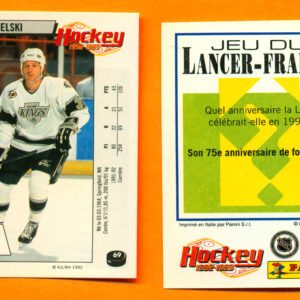 1992 PANINI French #69-Bob Kudelski