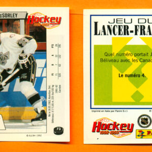 1992 PANINI French #73-Marty McSorley
