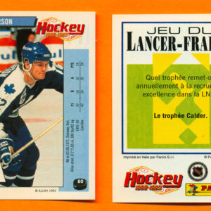 1992 PANINI French #80-Rob Pearson