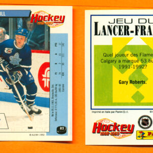 1992 PANINI French #82-Todd Gill