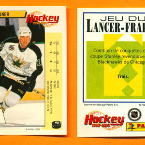 1992 PANINI French #90-Dave Gagner