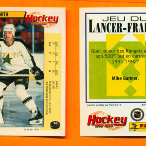 1992 PANINI French #96-Bobby Smith