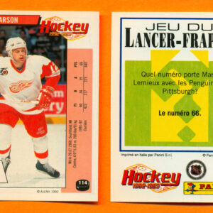 1992 PANINI French #114-Jimmy Carson