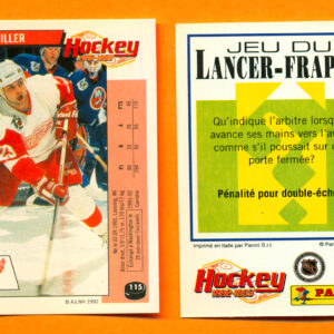 1992 PANINI French #115-Kevin Miller