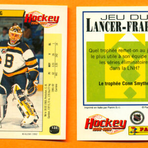 1992 PANINI French #135-Andy Moog