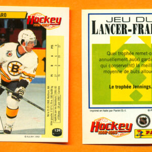 1992 PANINI French #139-Jeff Lazaro