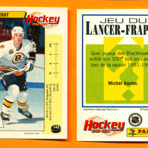 1992 PANINI French #142-Glen Murray