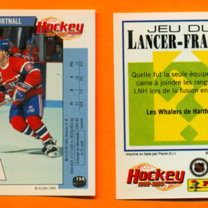 1992 PANINI French #154-Russ Courtnall