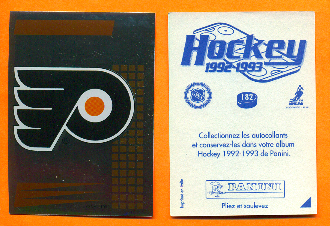 1992 PANINI French #182- Logo