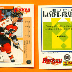 1992 PANINI French #191-Mark Howe