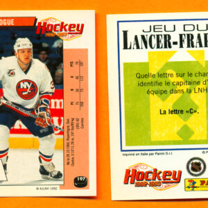 1992 PANINI French #197-Benoit Hogue