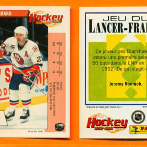 1992 PANINI French #198-Ray Ferraro