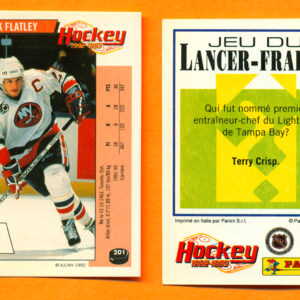 1992 PANINI French #201-Patrick Flatley