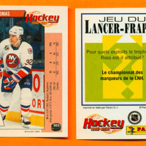 1992 PANINI French #203-Steve Thomas