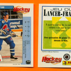 1992 PANINI French #216-Steven Finn