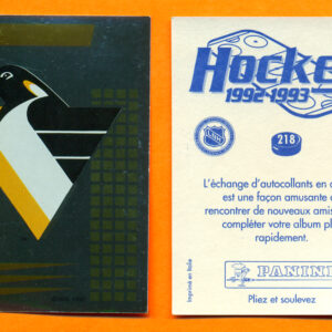 1992 PANINI French #218- Logo