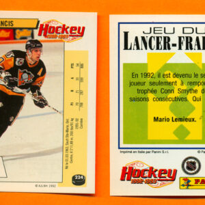 1992 PANINI French #224-Ron Francis