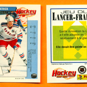 1992 PANINI French #240-James Patrick
