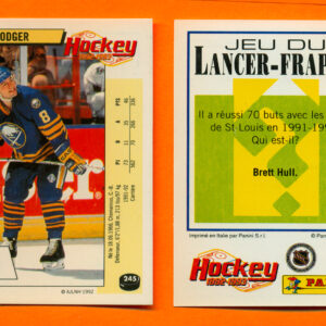 1992 PANINI French #245-Doug Bodger