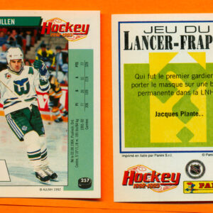 1992 PANINI French #257-John Cullen