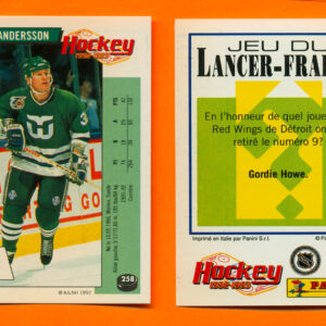 1992 PANINI French #258-Mikael Andersson