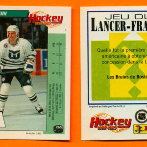 1992 PANINI French #265-Brad Shaw