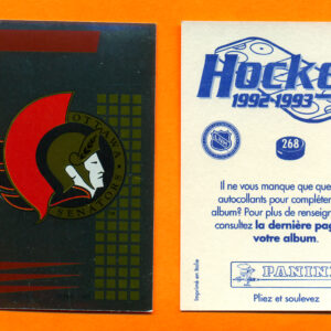 1992 PANINI French #268- Logo