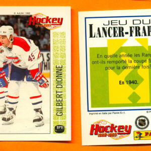 1992 PANINI French #272-Gilbert Dionne