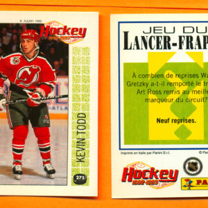 1992 PANINI French #275-Kevin Todd