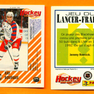 1992 PANINI French #279-Ray Bourque