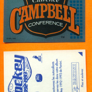 1992 PANINI French #283-Clarence Campbell