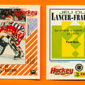 1992 PANINI French #284-Ed Belfour