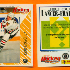 1992 PANINI French #297-Igor Kravchuk