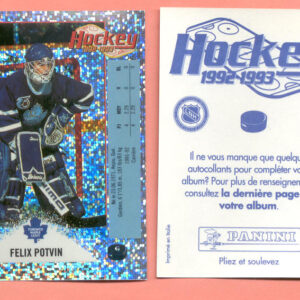 1992 PANINI French #G-Felix Potvin