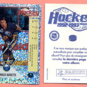 1992 PANINI French #U-Donald Audette