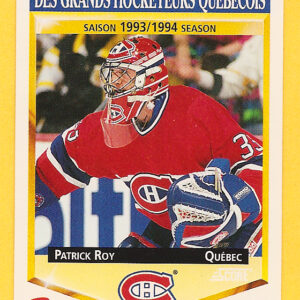 1993 PANINI Durivage #17-Patrick Roy