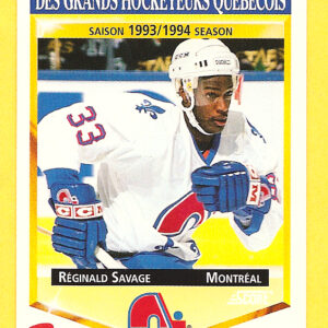 1993 PANINI Durivage #23-Reggie Savage