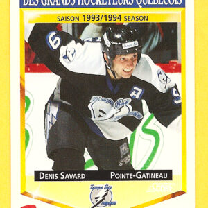1993 PANINI Durivage #25-Denis Savard