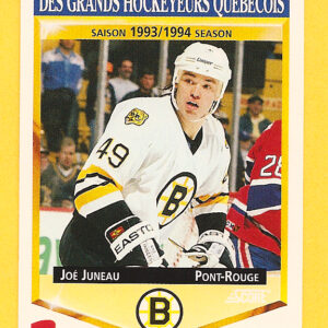 1993 PANINI Durivage #27-Joe Juneau