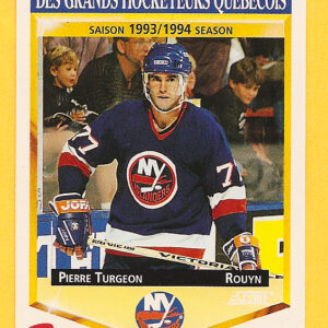 1993 PANINI Durivage #30-Pierre Turgeon